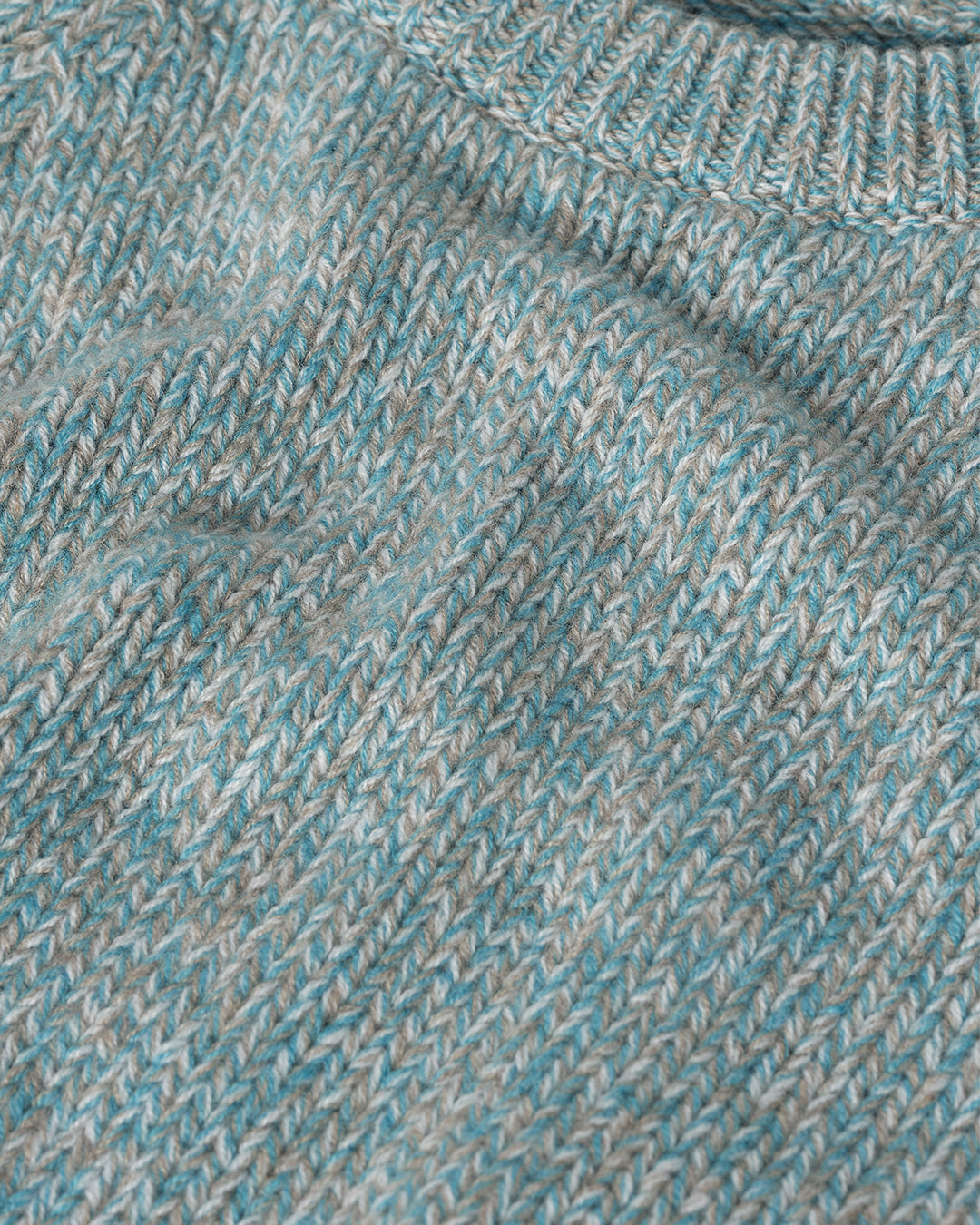 Fyfe Bright Blue Cashmere Jumper