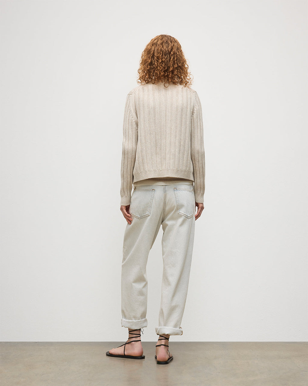 Lecht Natural Cashmere Crew Cardigan