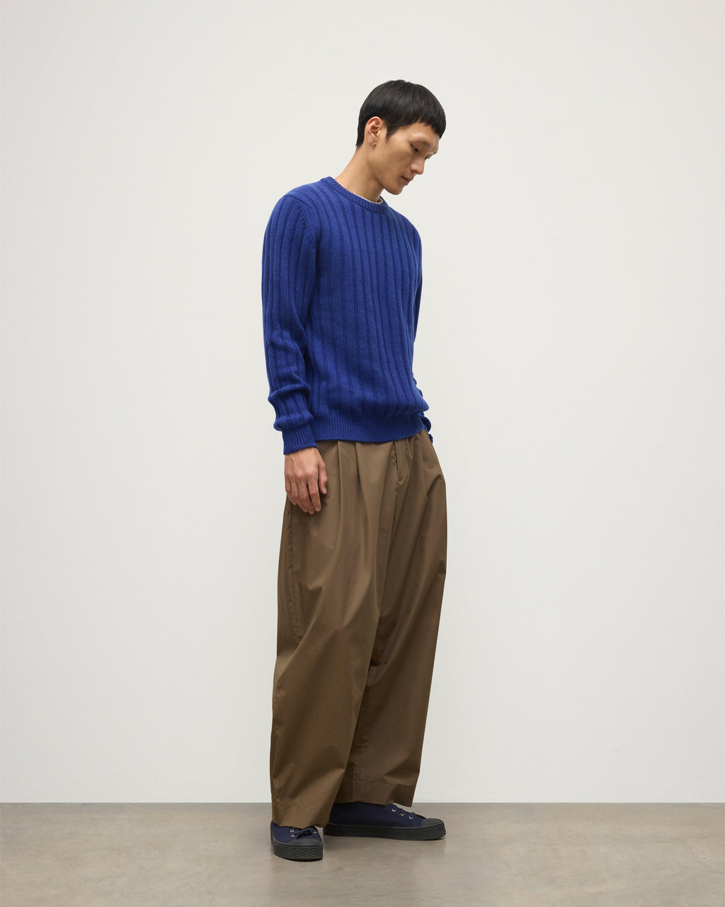 Peel Blue Cashmere Jumper