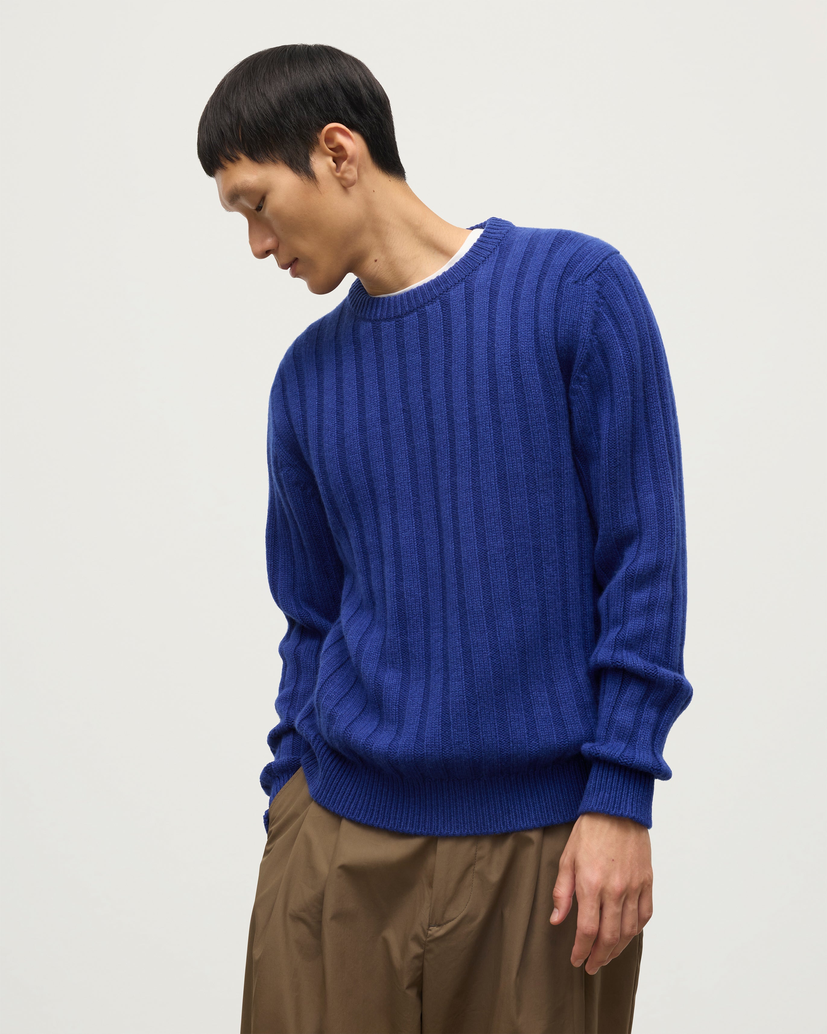Peel Blue Cashmere Jumper