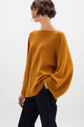 Cashmere Cape Dark Yellow Jumper