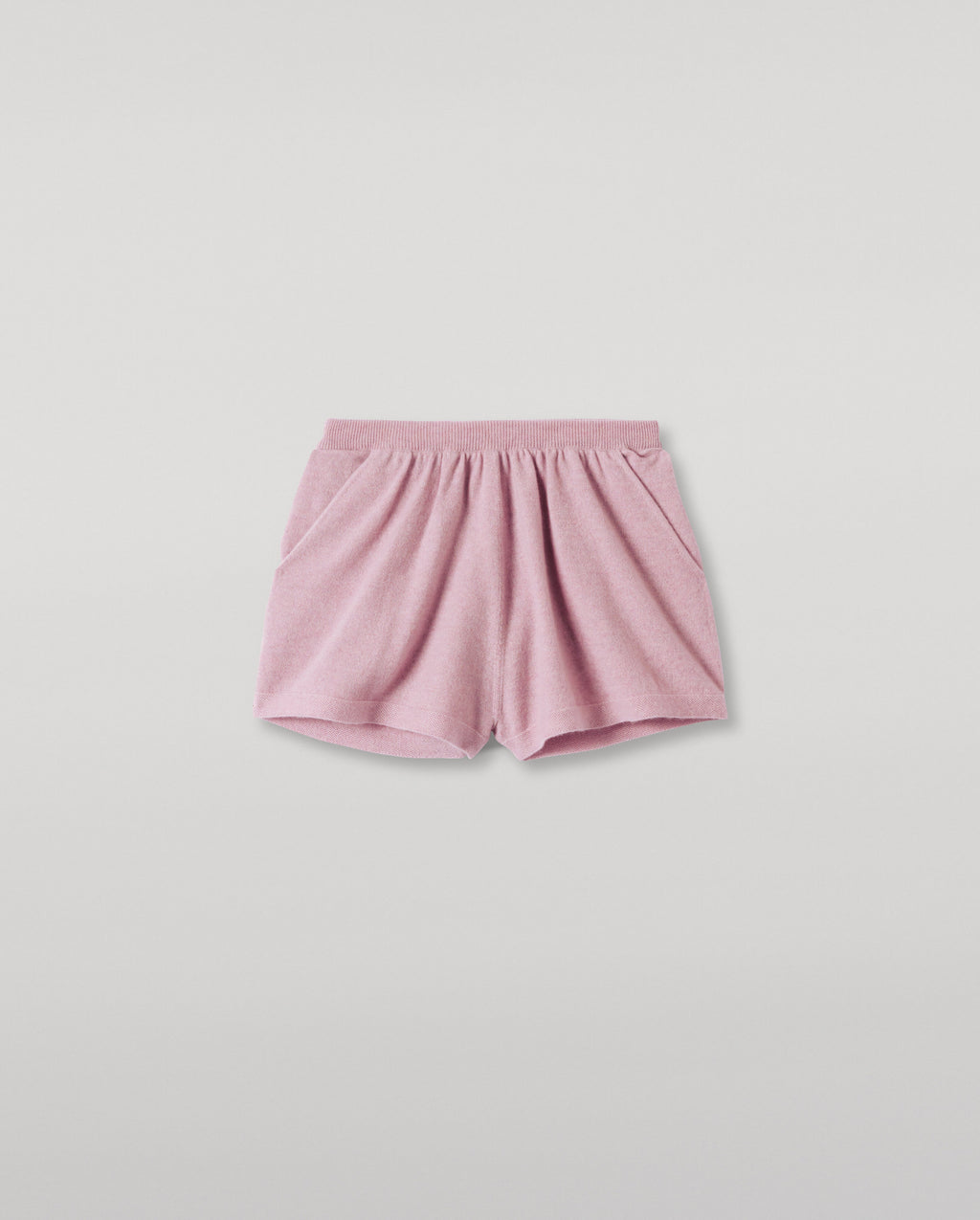 Cove Light Pink Cashmere Shorts