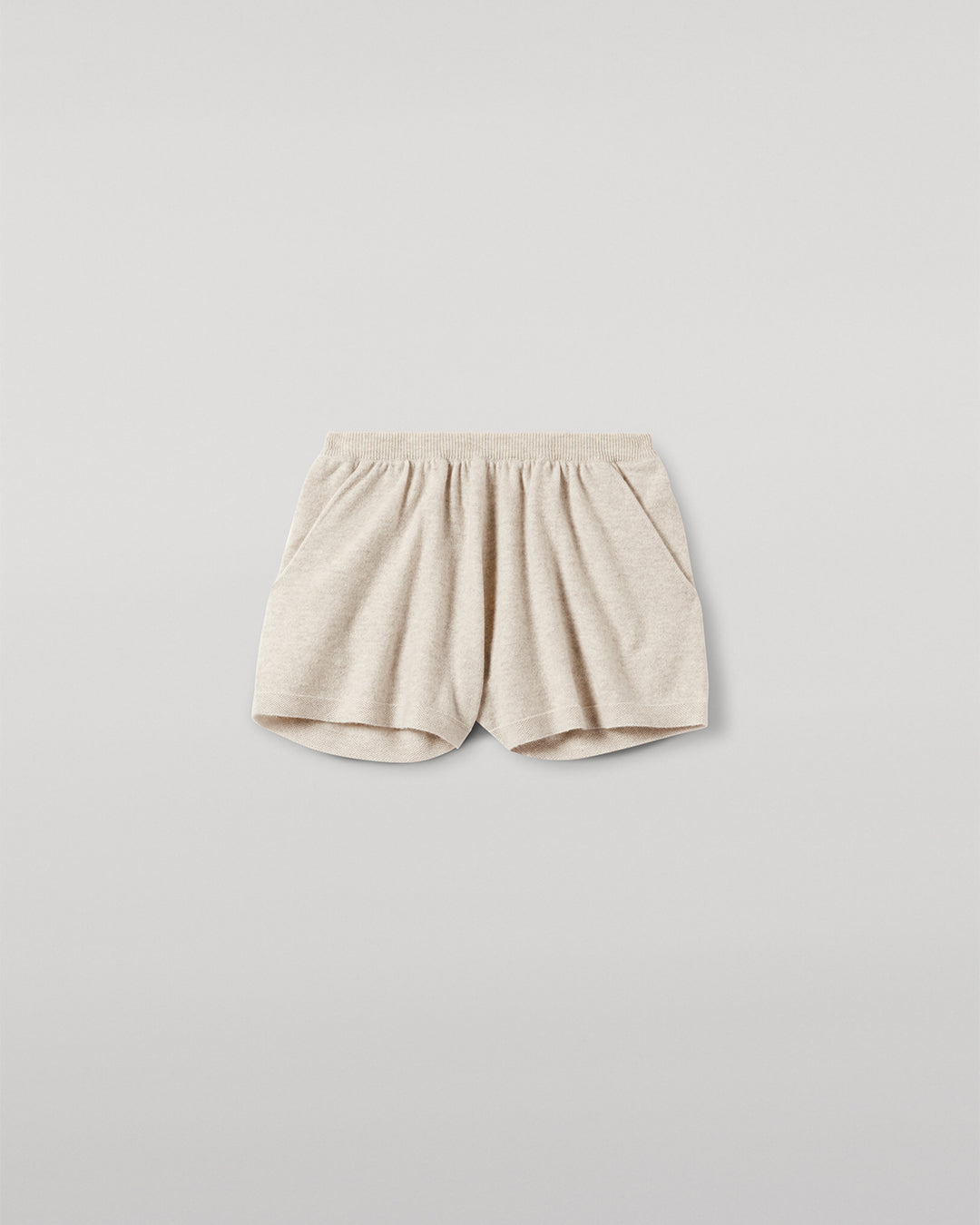 Cove Natural Cashmere Shorts
