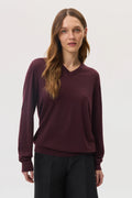 Superfine Cashmere V Neck