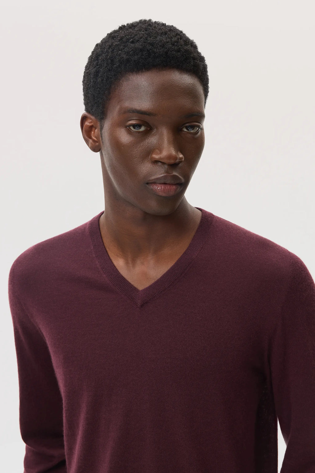 Superfine Cashmere V Neck