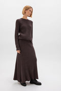 Cashmere Dark Red Marl Jumper