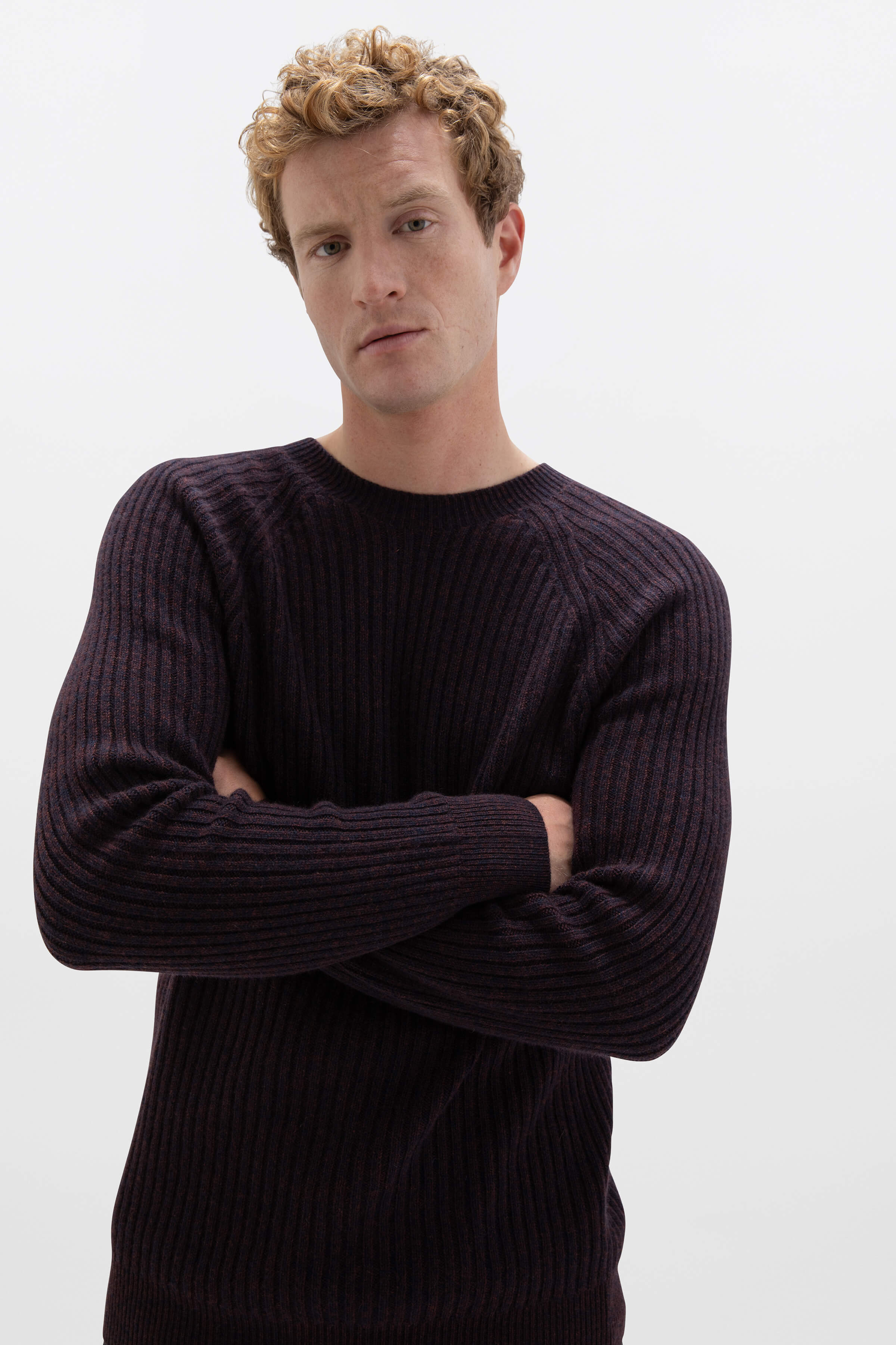 Cashmere Dark Brown Marl Jumper