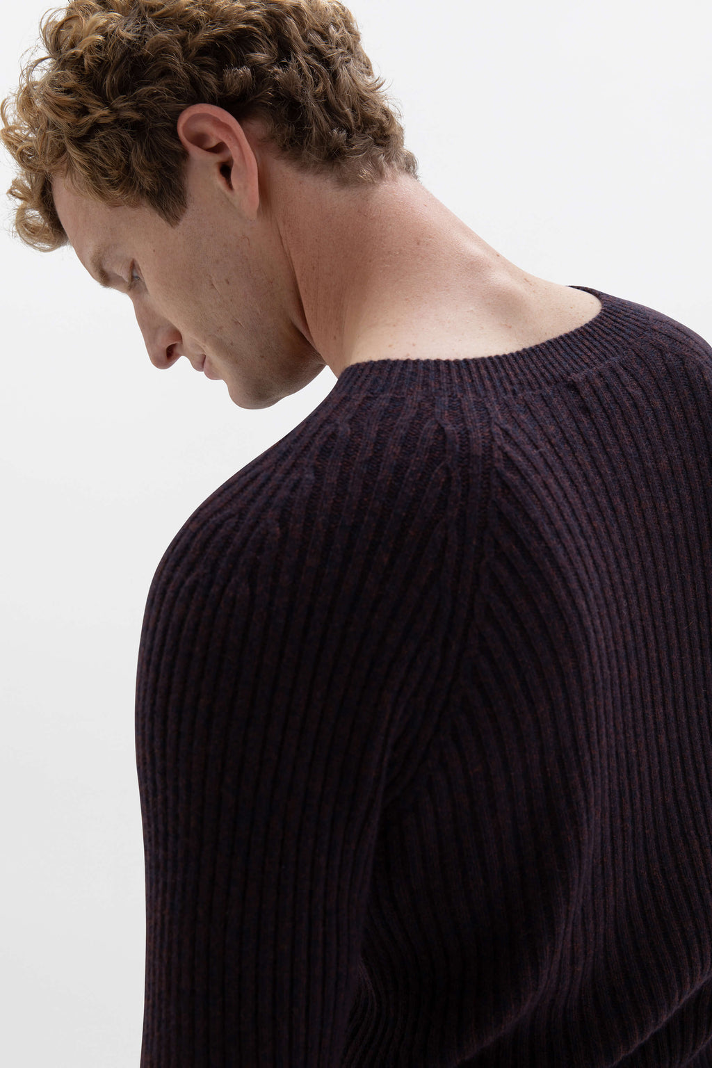 Cashmere Dark Brown Marl Jumper