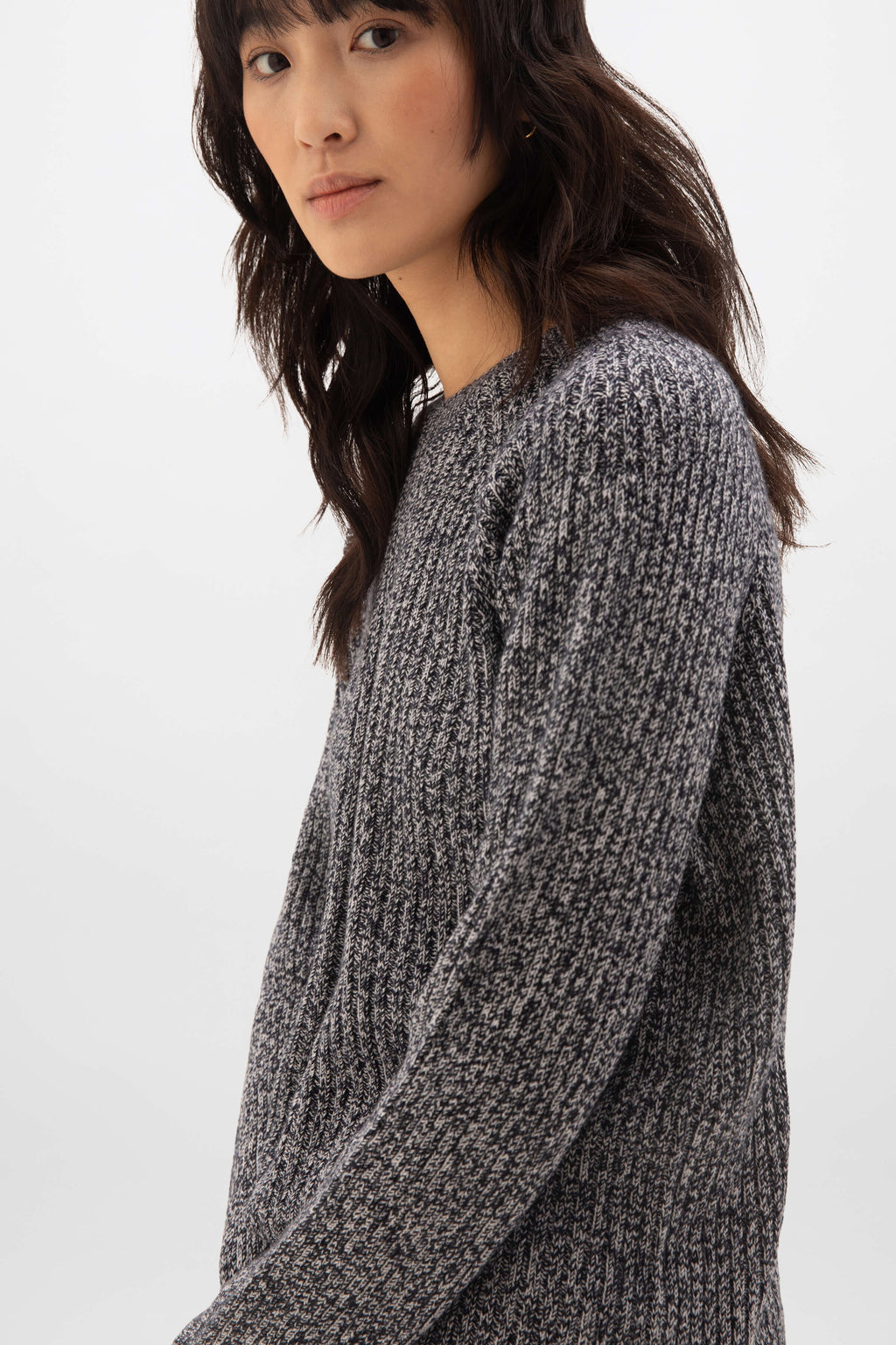 Cashmere Dark Navy Marl Jumper