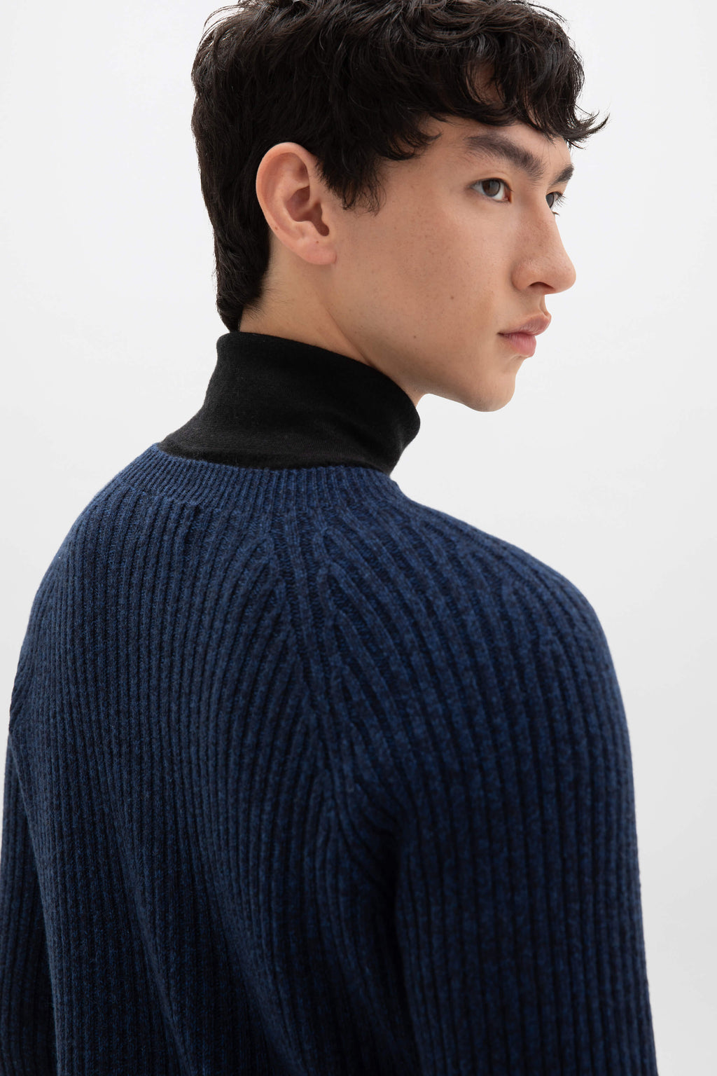 Cashmere Mid Blue Marl Jumper