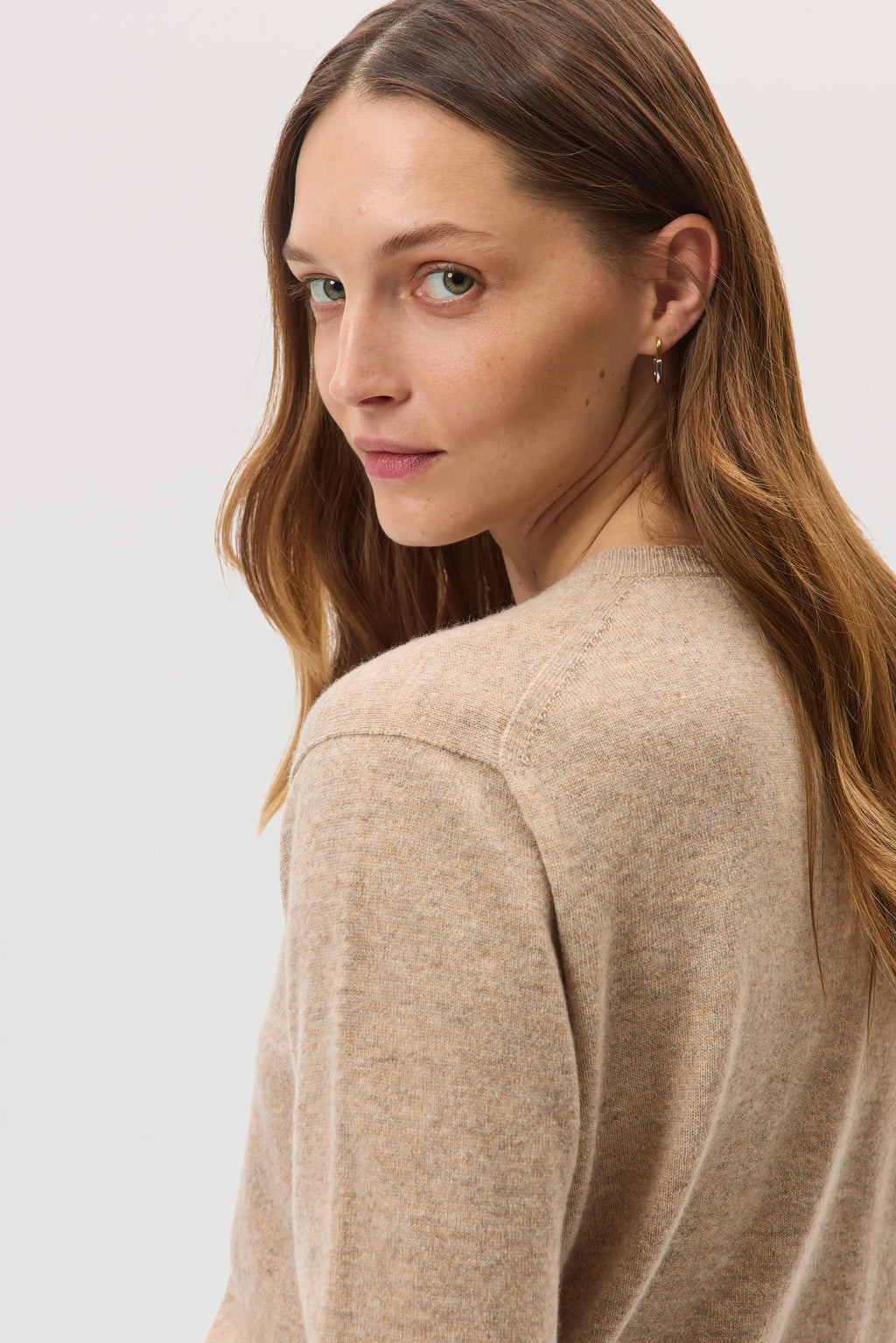 Natural Cashmere Cardigan
