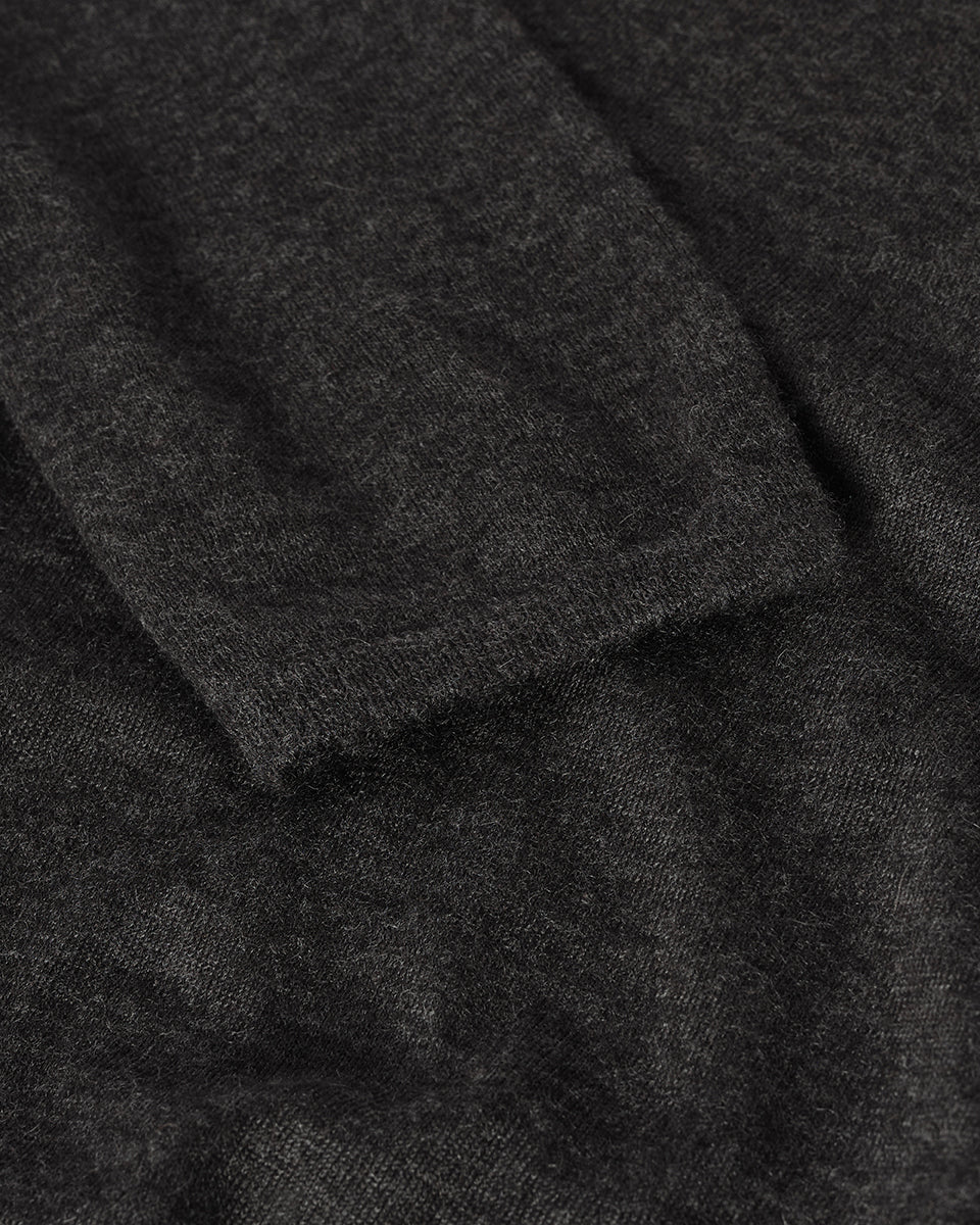 Superfine Cashmere Charcoal Jumper