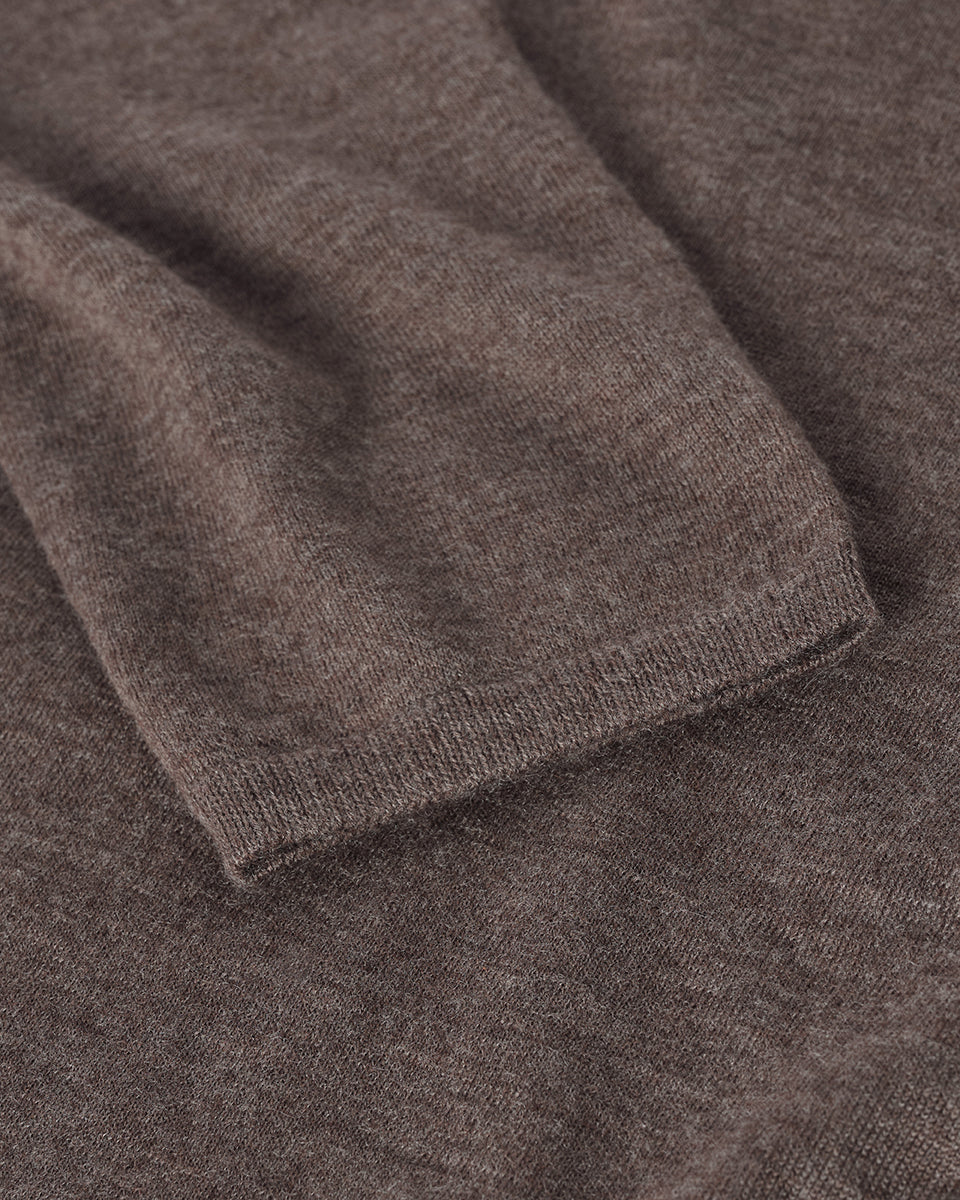 Superfine Cashmere Brown Jumper