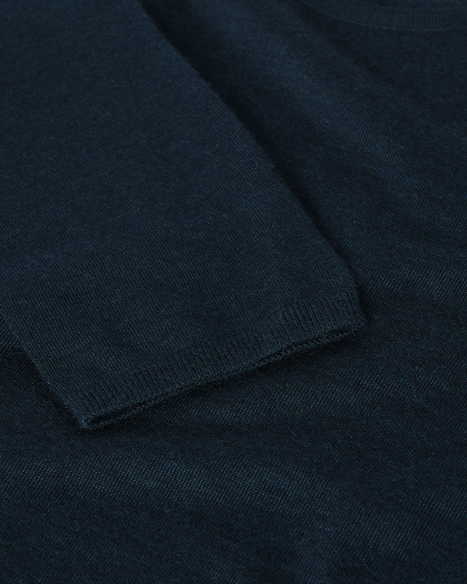 Superfine Cashmere Dark Green Jumper