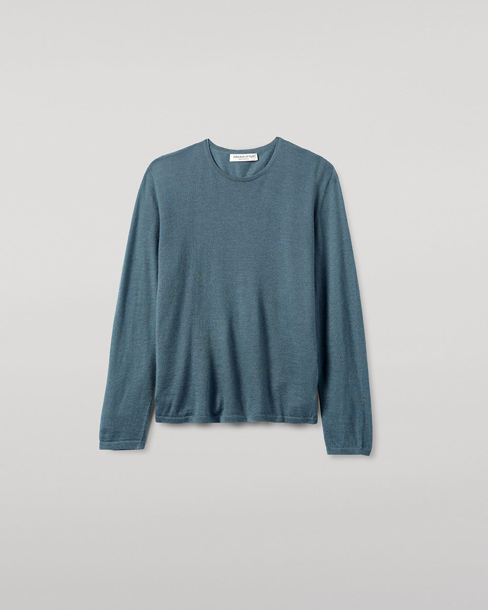 Superfine Cashmere Green Jumper