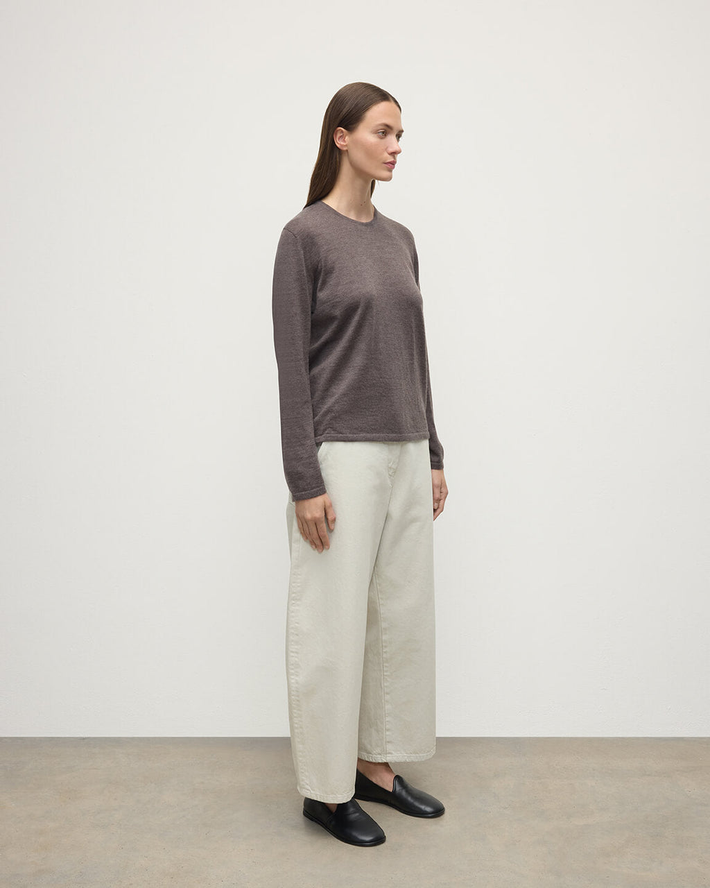 Superfine Cashmere Brown Jumper
