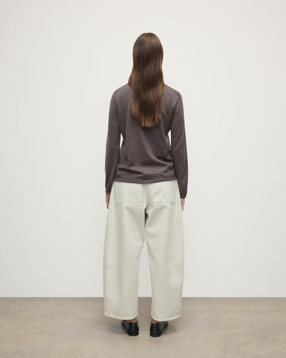Superfine Cashmere Brown Jumper