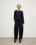 Superfine Cashmere Black Jumper
