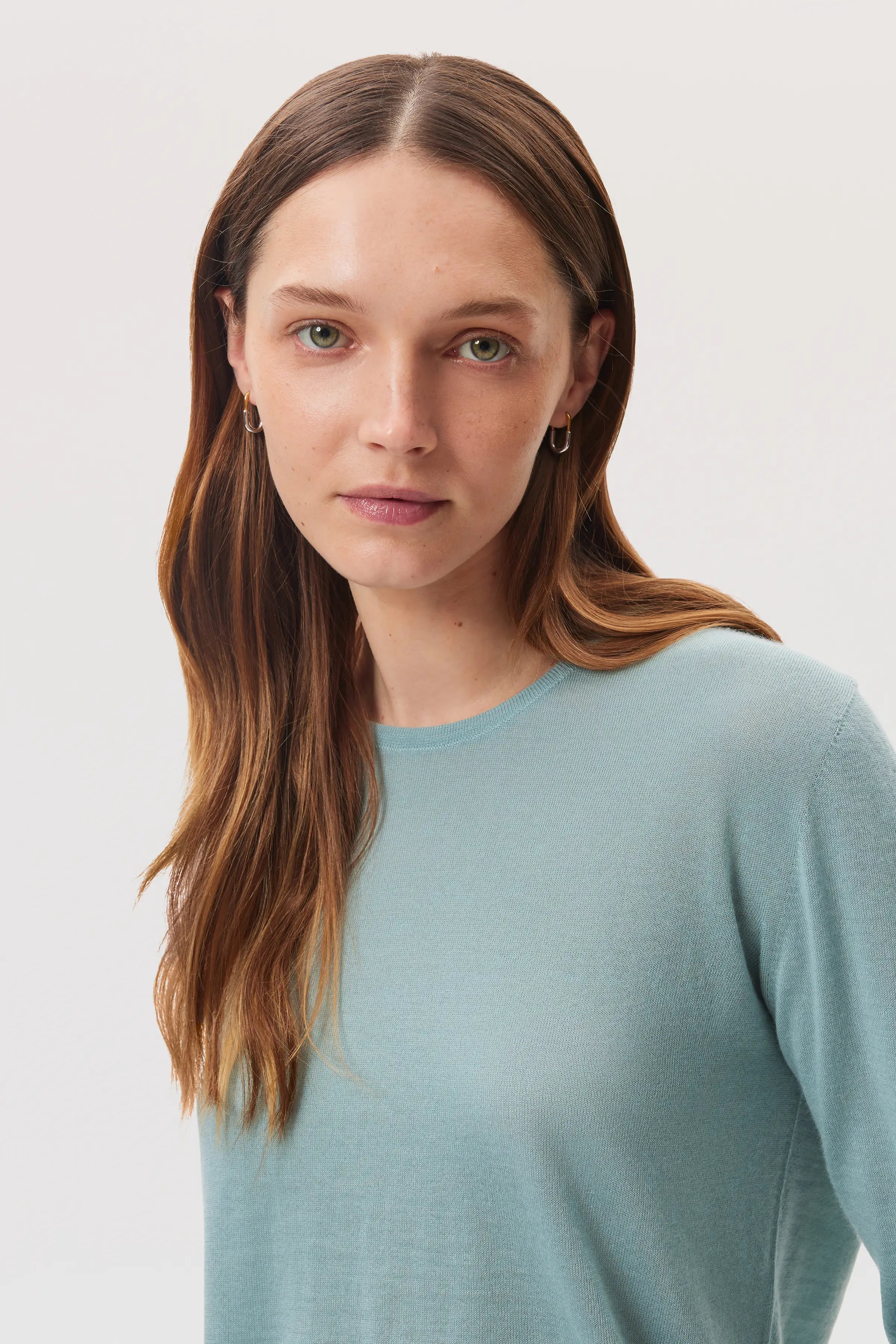 Superfine Cashmere Light Green Jumper