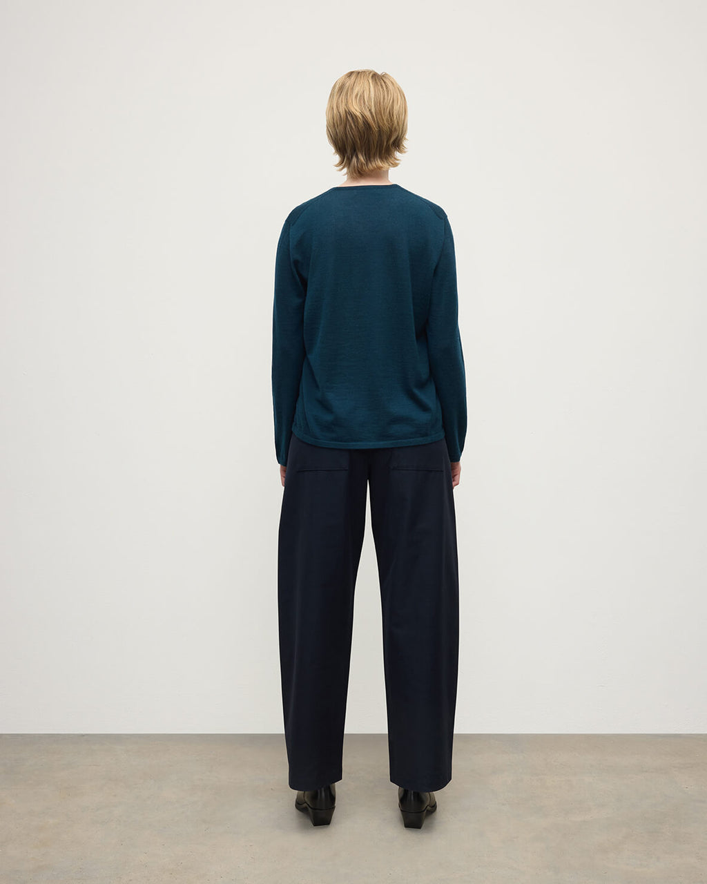 Superfine Cashmere Dark Green Jumper