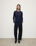 Superfine Cashmere Dark Navy Jumper