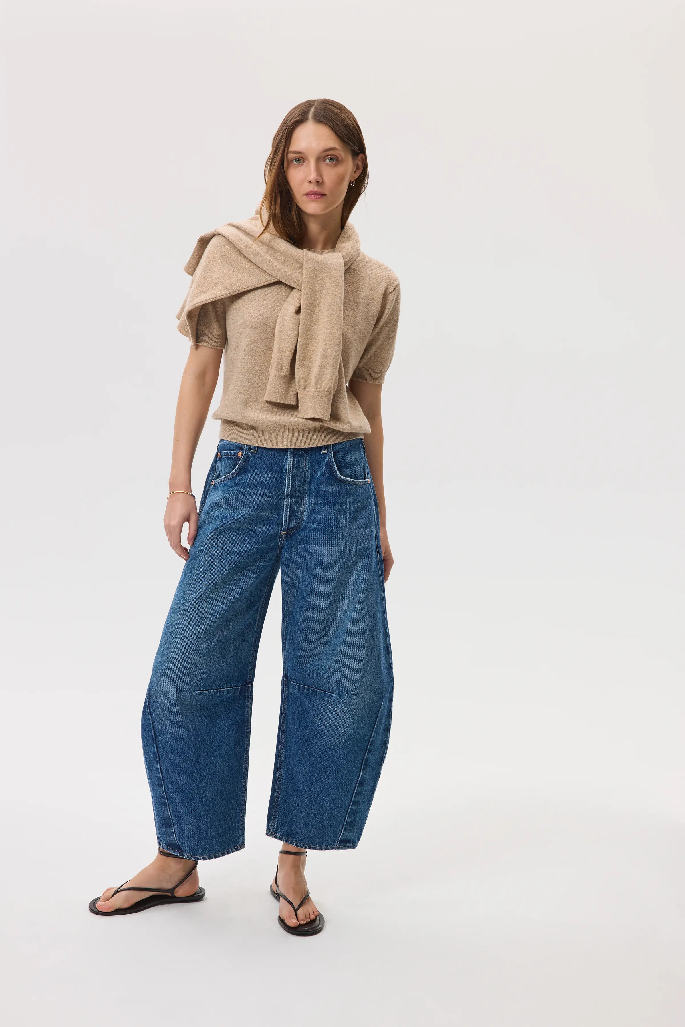 Classic Cashmere Natural T-Shirt