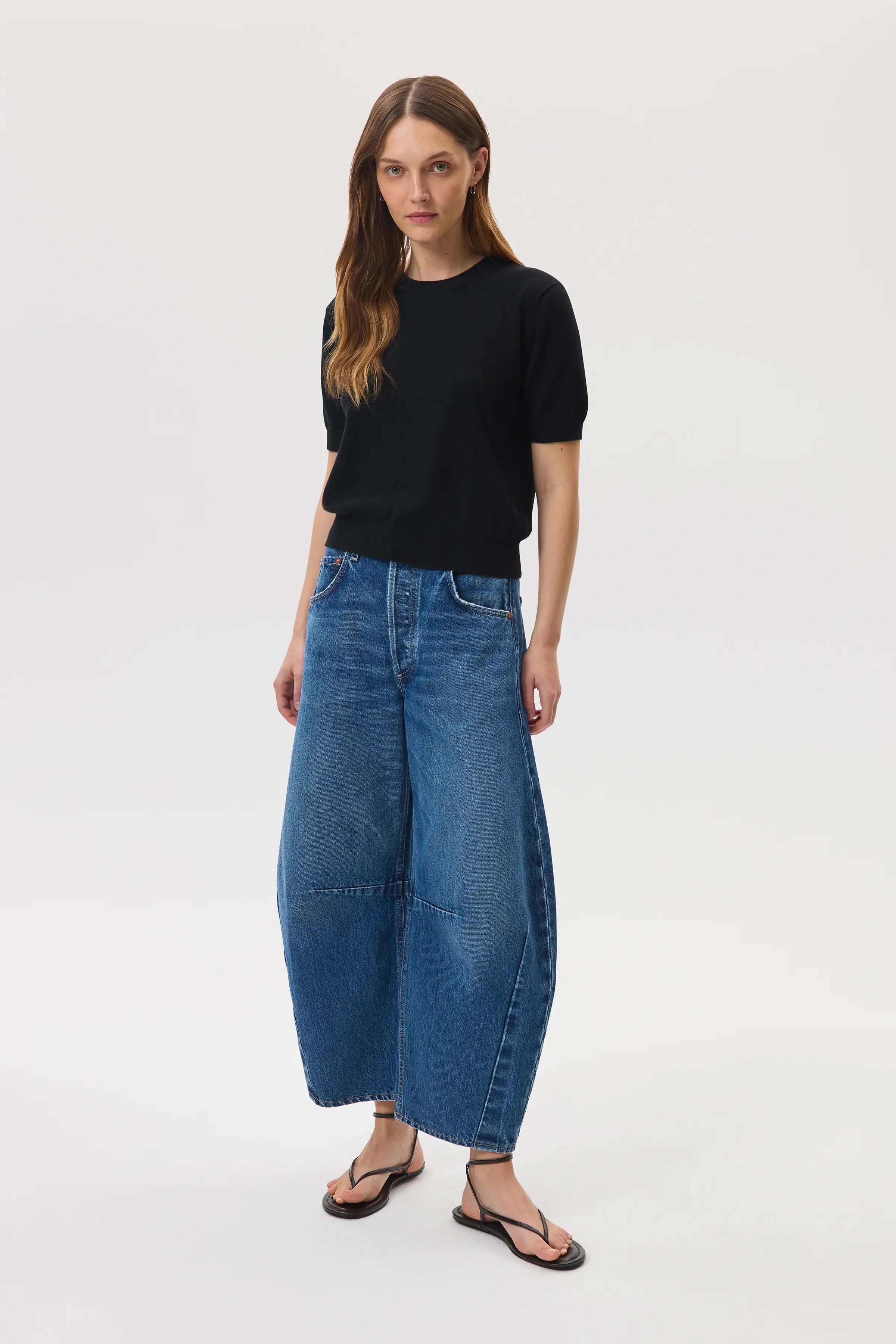 Classic Cashmere Black T-Shirt