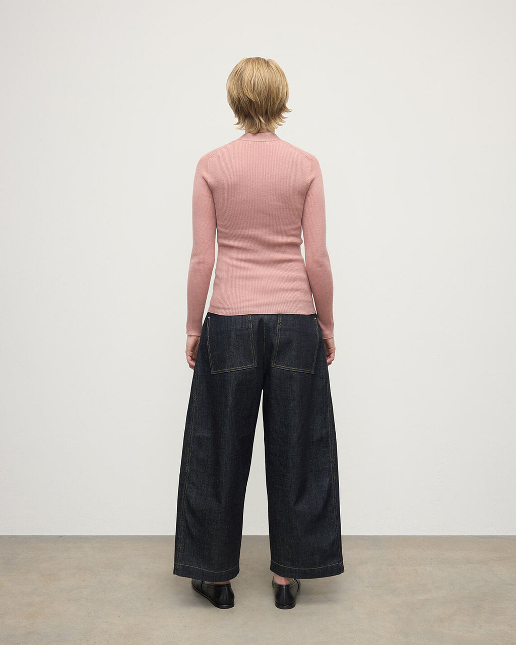 Superfine Cashmere Pink Cardigan