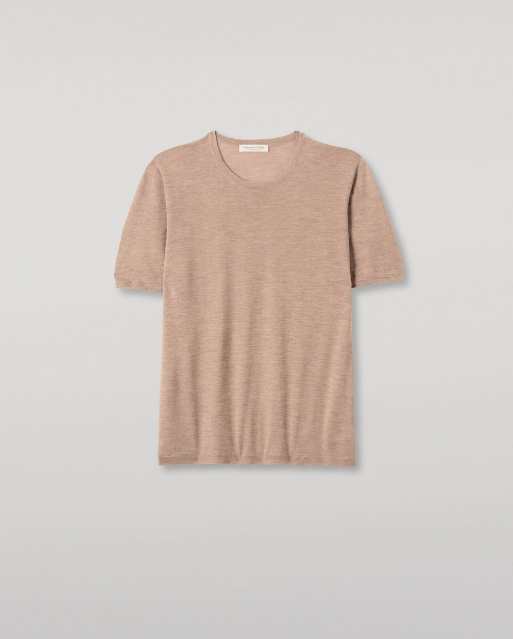 Boyd Light Brown Superfine Cashmere T-Shirt