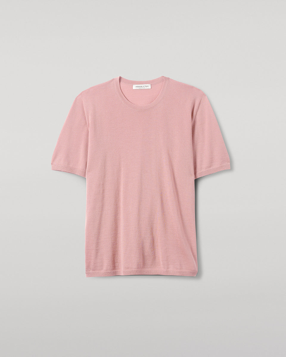 Pink Superfine Cashmere T-Shirt