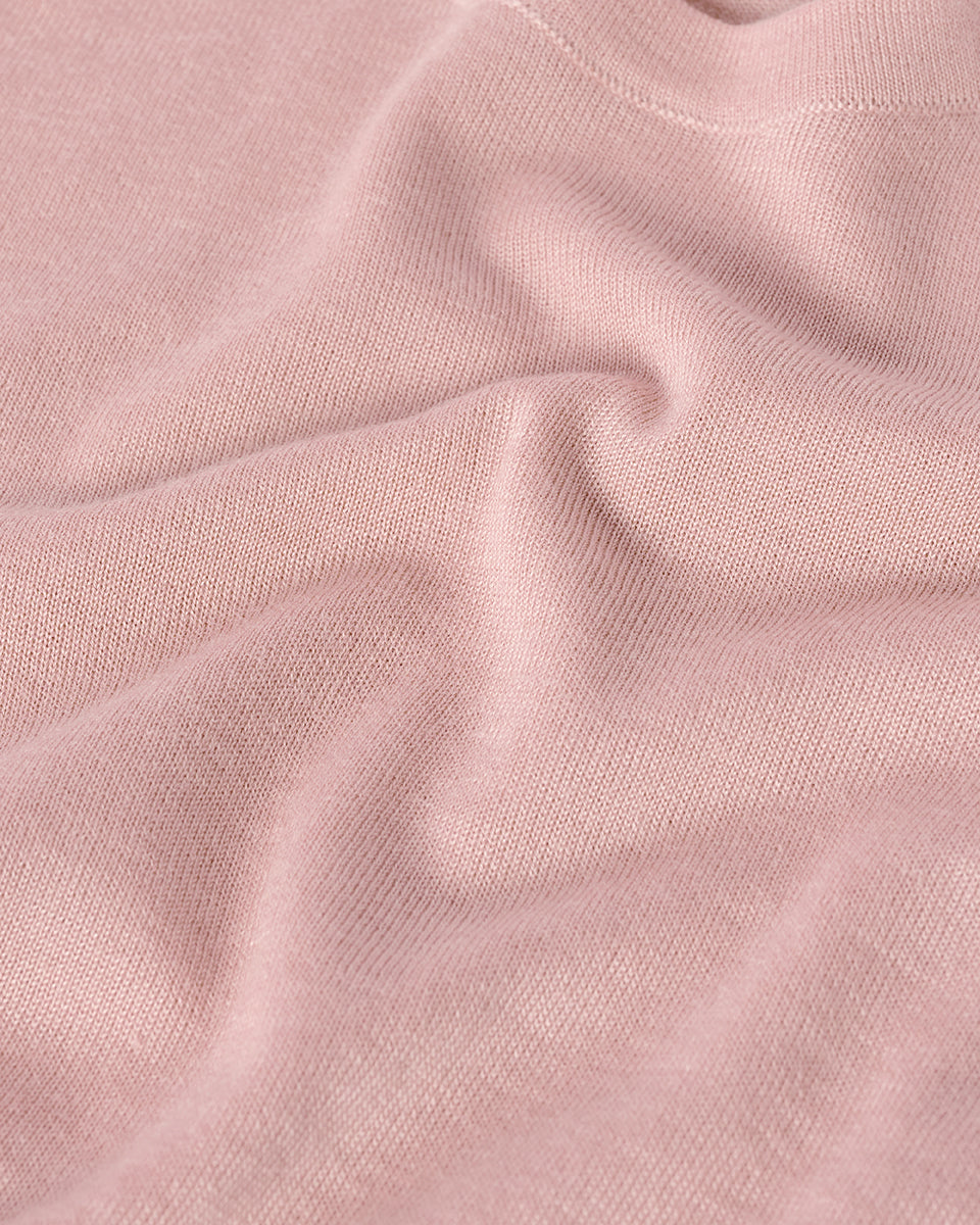 Pink Superfine Cashmere T-Shirt