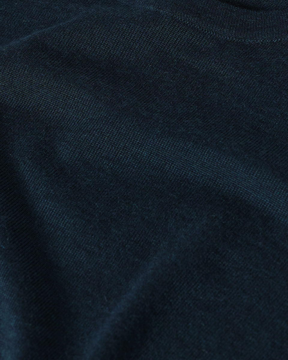 Boyd Bottle Green Superfine Cashmere T-Shirt