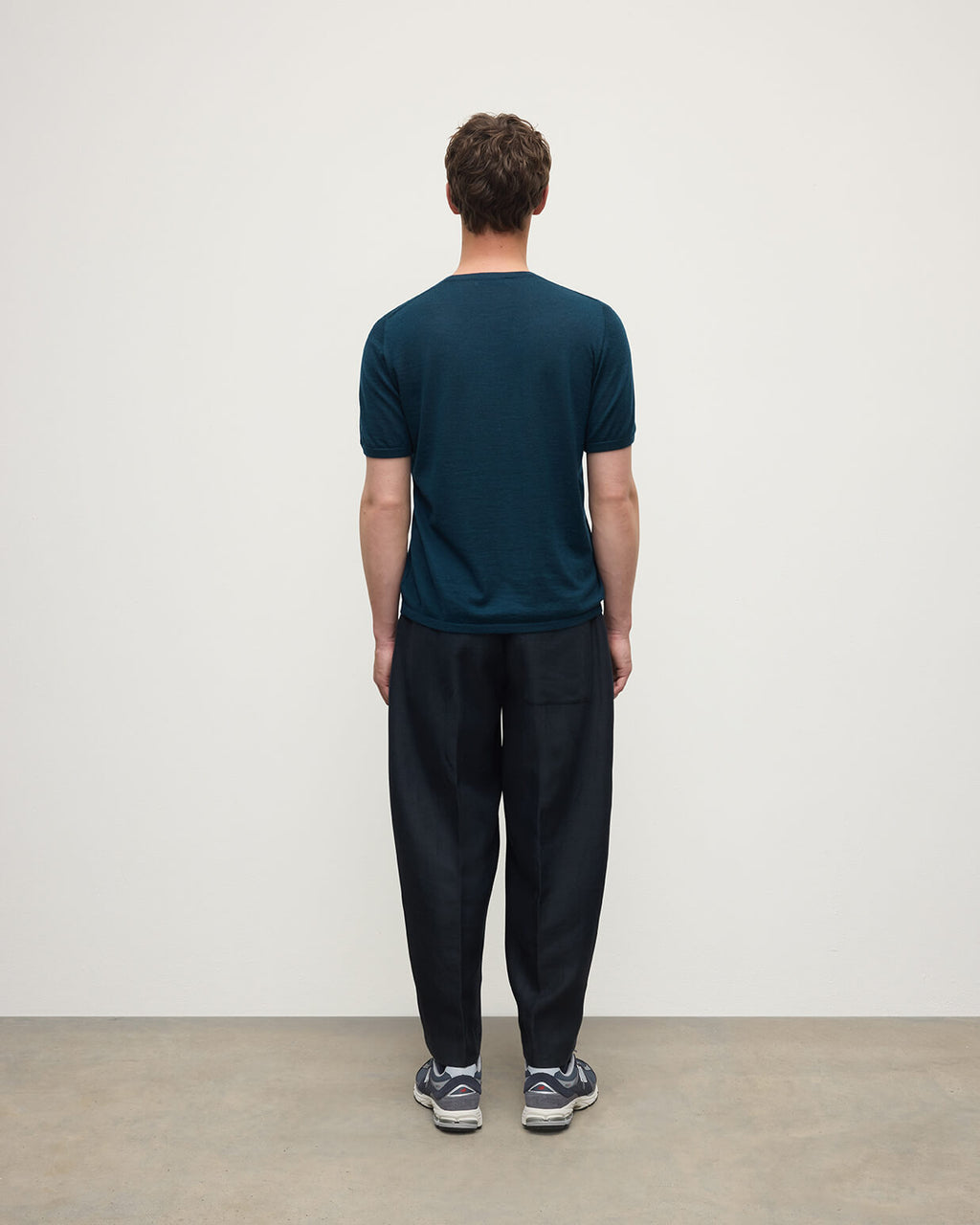 Boyd Bottle Green Superfine Cashmere T-Shirt