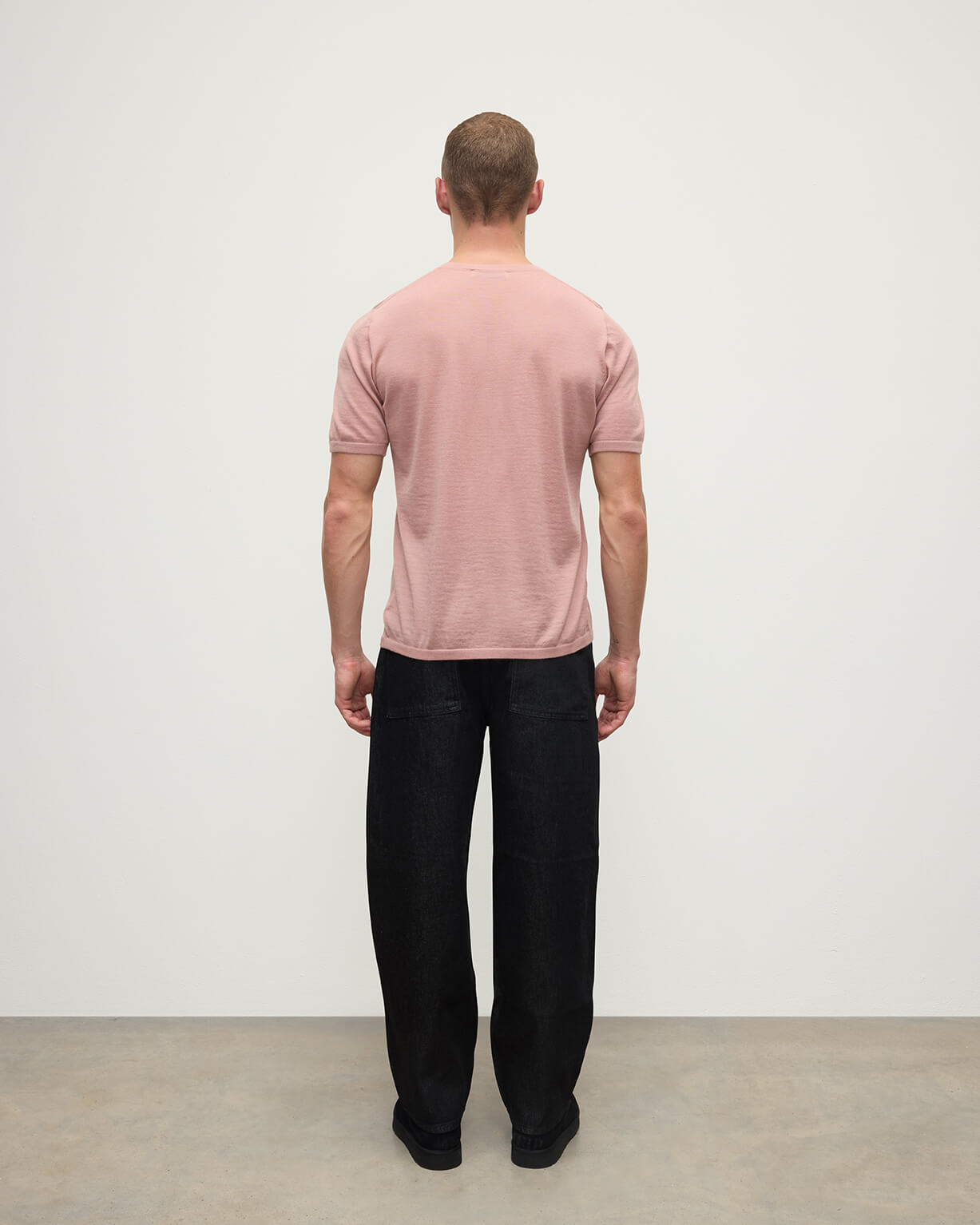 Pink Superfine Cashmere T-Shirt