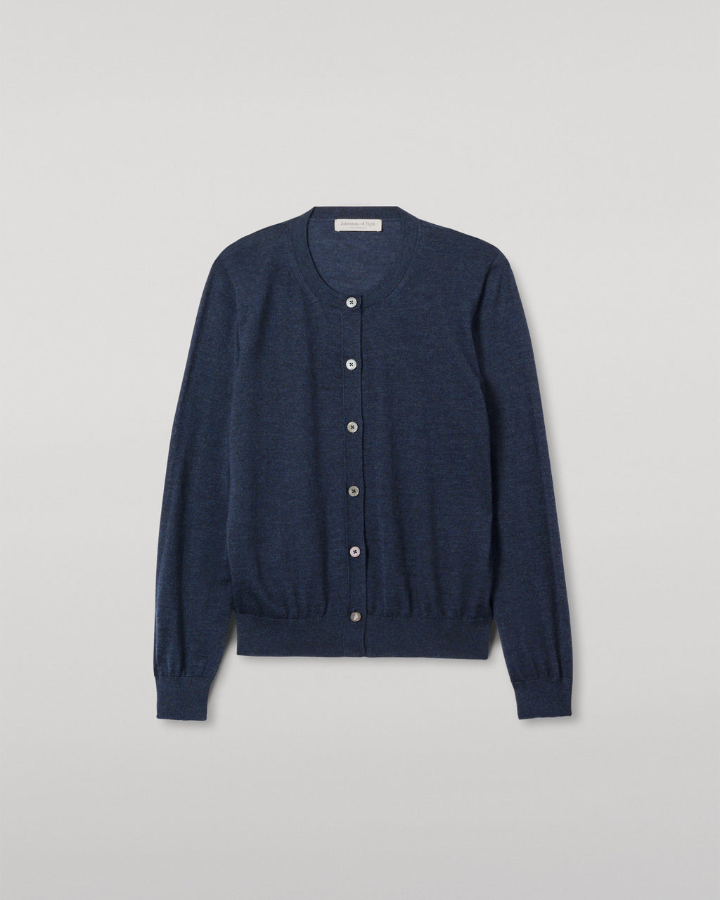 Honor Navy Superfine Cashmere Cardigan