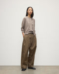 Honor Light Brown Superfine Cashmere Cardigan