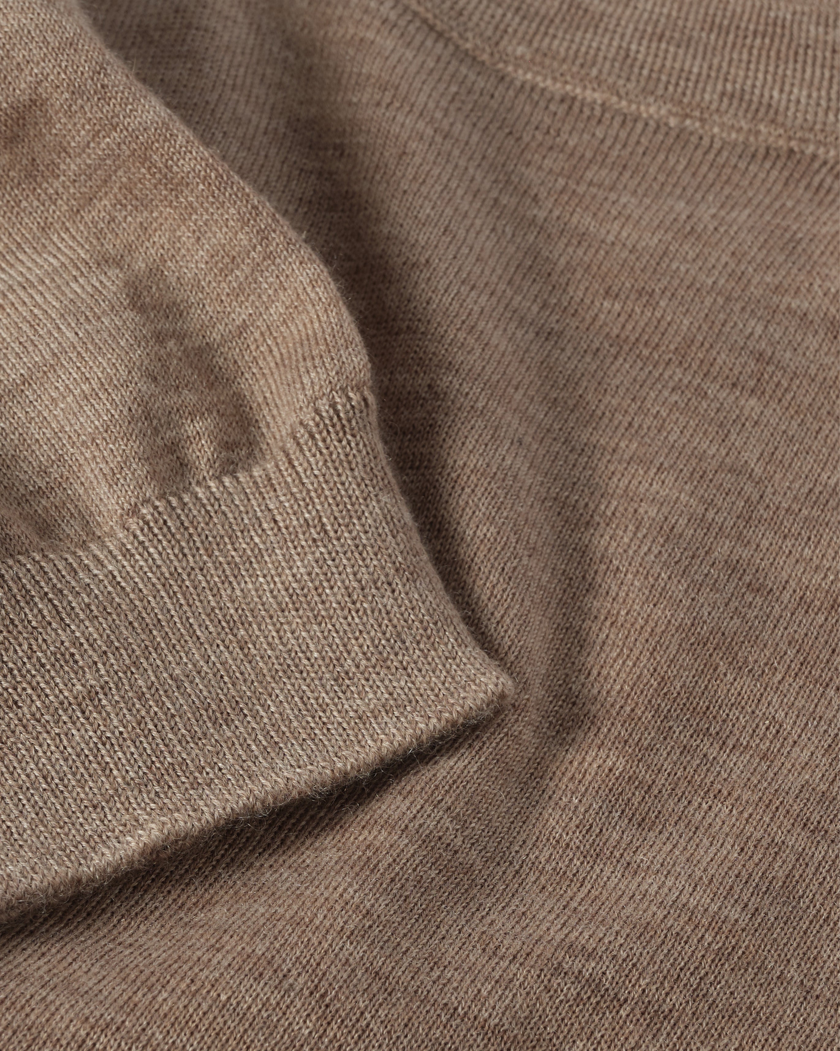 Honor Light Brown Superfine Cashmere T-Shirt