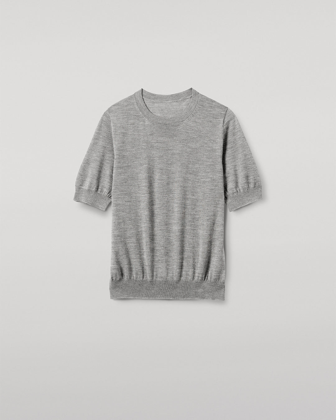 Honor Grey Superfine Cashmere T-Shirt