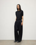 Honor Black Superfine Cashmere T-Shirt