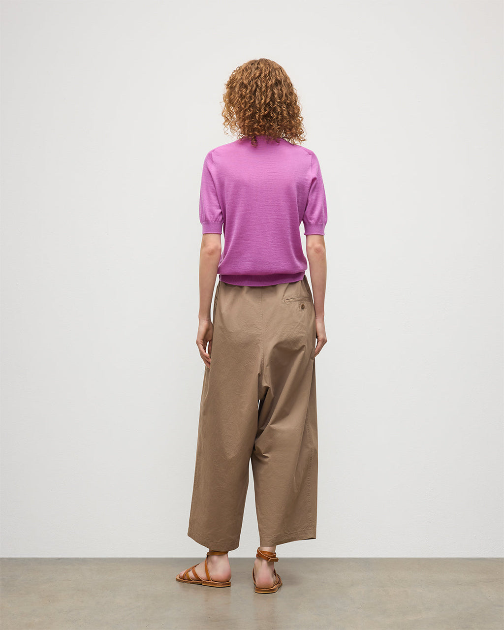 Honor Pink Superfine Cashmere T-Shirt