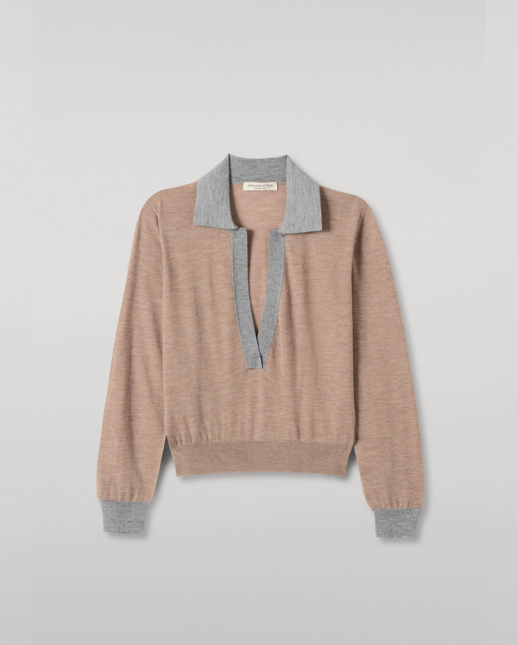 Dee Brown & Grey Superfine Cashmere Polo Shirt
