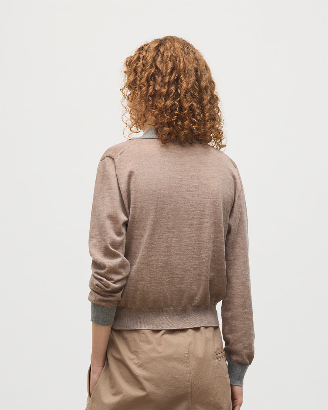 Dee Brown & Grey Superfine Cashmere Polo Shirt