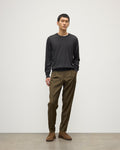 Fin Dark Grey Superfine Cashmere Jumper