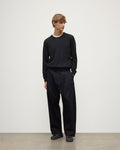 Fin Black Superfine Cashmere Jumper