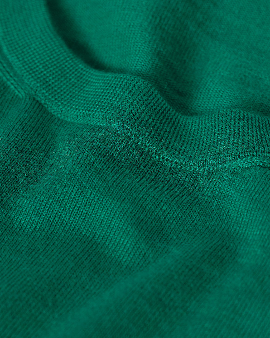Fin Bright Green Superfine Cashmere Jumper
