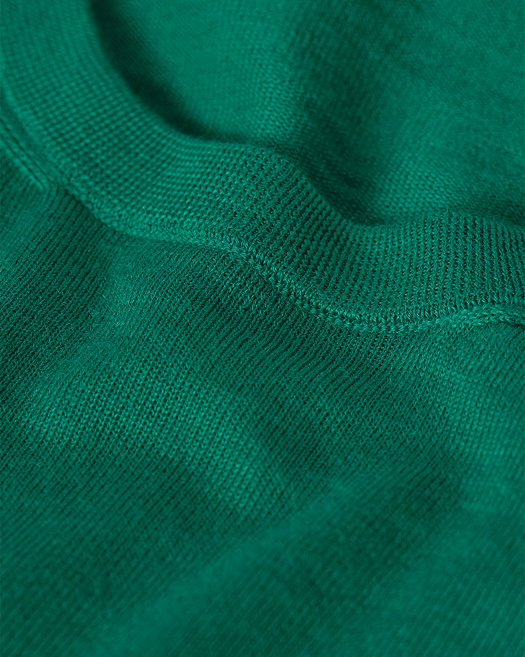 Fin Bright Green Superfine Cashmere Jumper