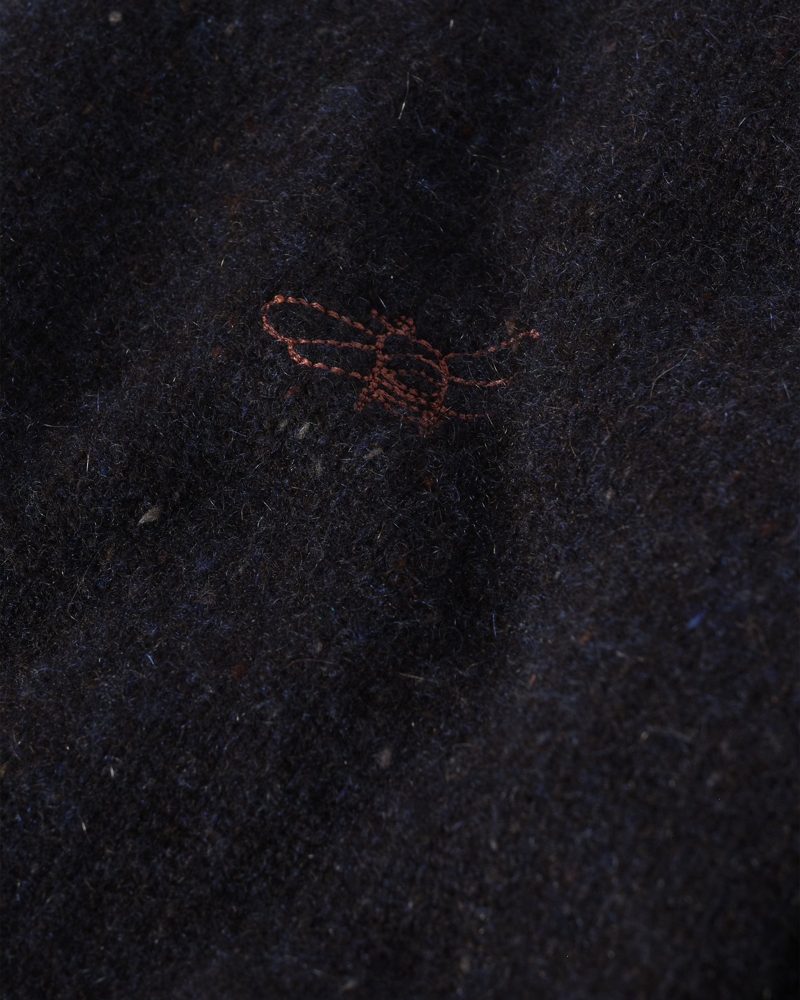 Cairn Blue Donegal Cashmere Jumper