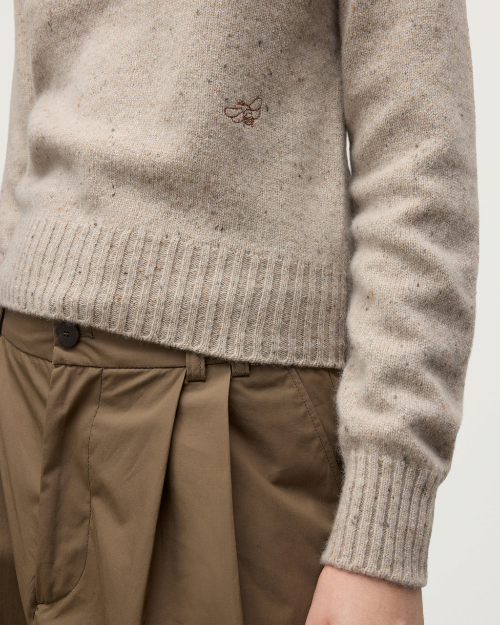 Cairn Natural Donegal Cashmere Jumper