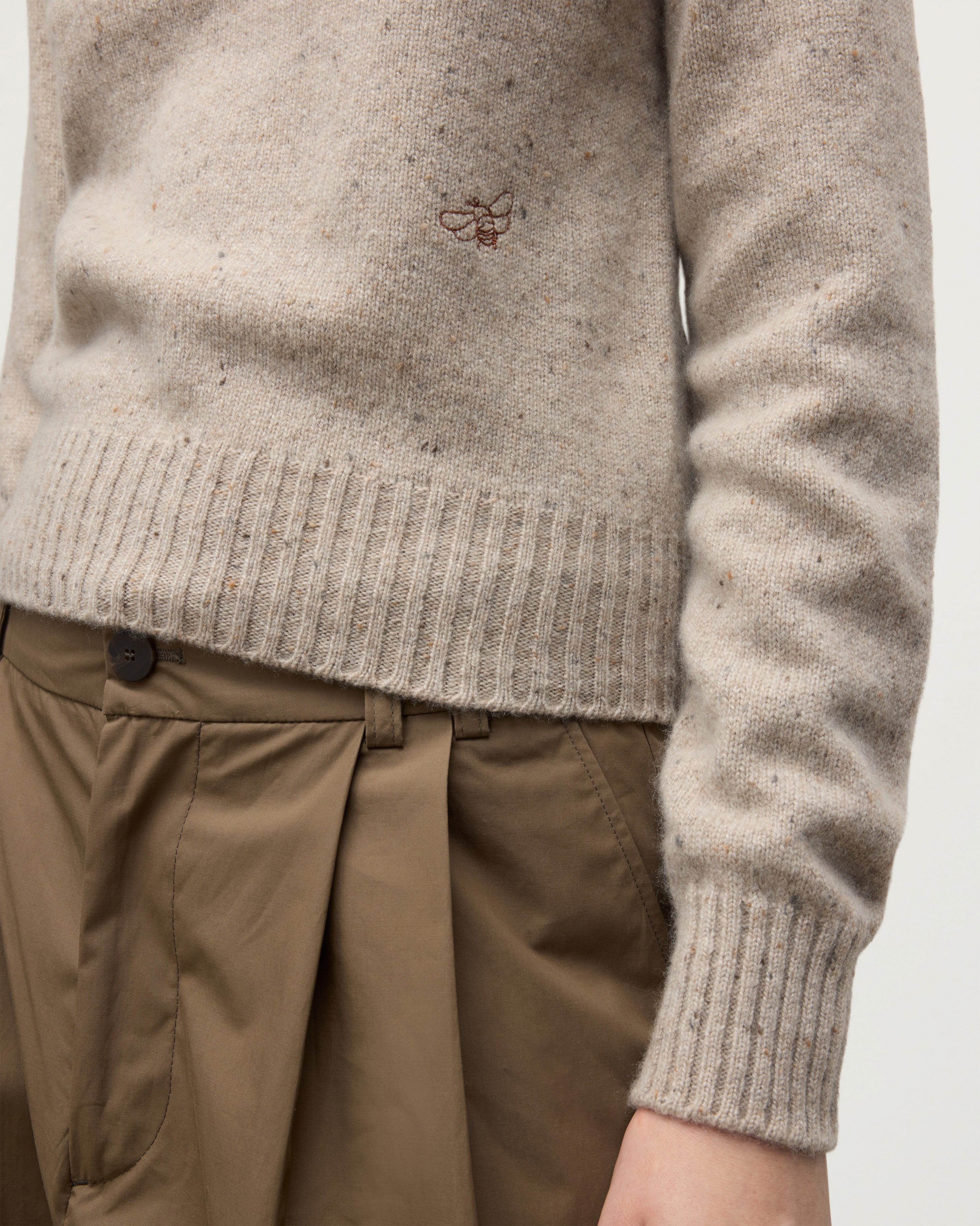 Cairn Natural Donegal Cashmere Jumper