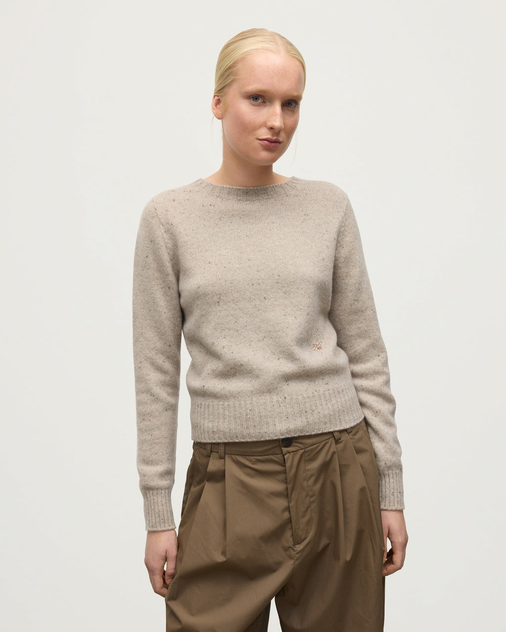 Cairn Natural Donegal Cashmere Jumper